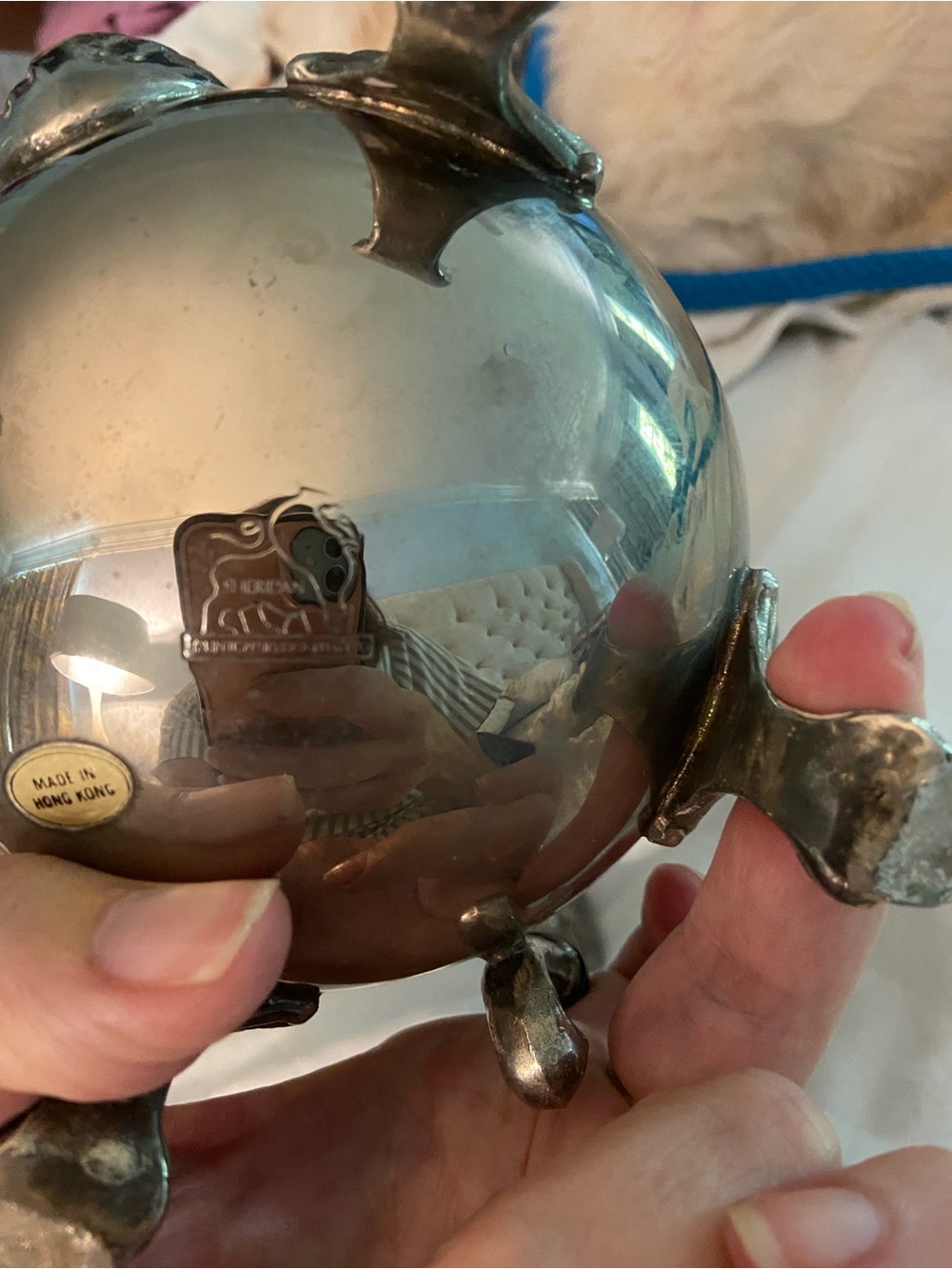Silver-plate Decorative Coffee Tea Pot - Elegant Home Kitchen Serving Piece - Picture 3 of 5
